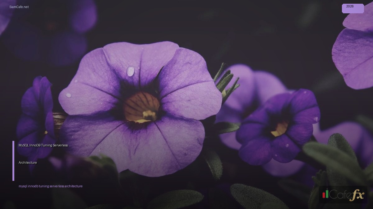MySQL InnoDB Tuning Serverless Architecture | SiamCafe Blog