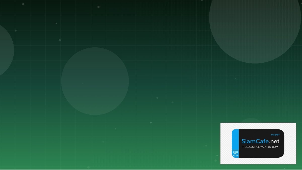 MySQL Replication Low Code No Code | SiamCafe Blog