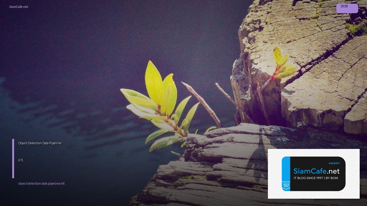 Object Detection Data Pipeline ETL | SiamCafe Blog