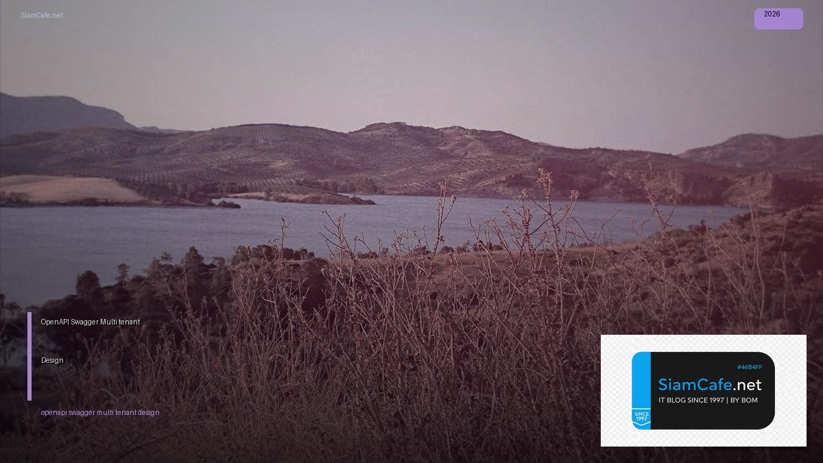 OpenAPI Swagger Multi-tenant Design | SiamCafe Blog