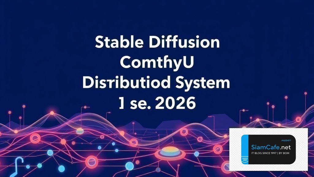 Stable Diffusion ComfyUI Distributed System | SiamCafe Blog