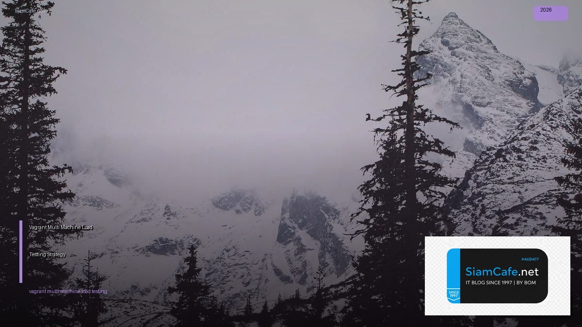 Vagrant Multi-Machine Load Testing Strategy | SiamCafe Blog