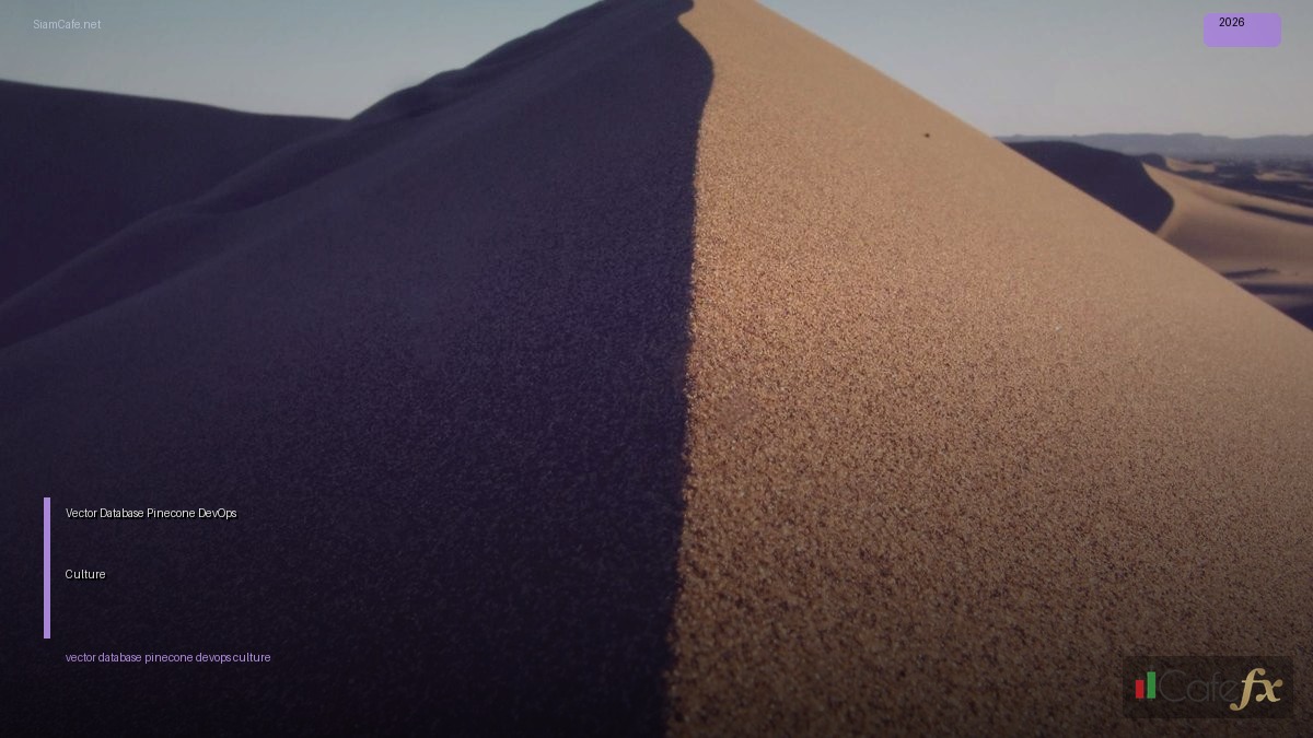 Vector Database Pinecone DevOps Culture | SiamCafe Blog