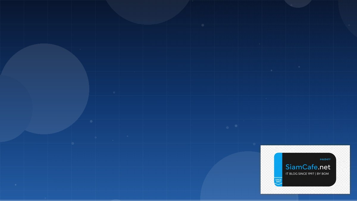 Web Components Site Reliability SRE | SiamCafe Blog