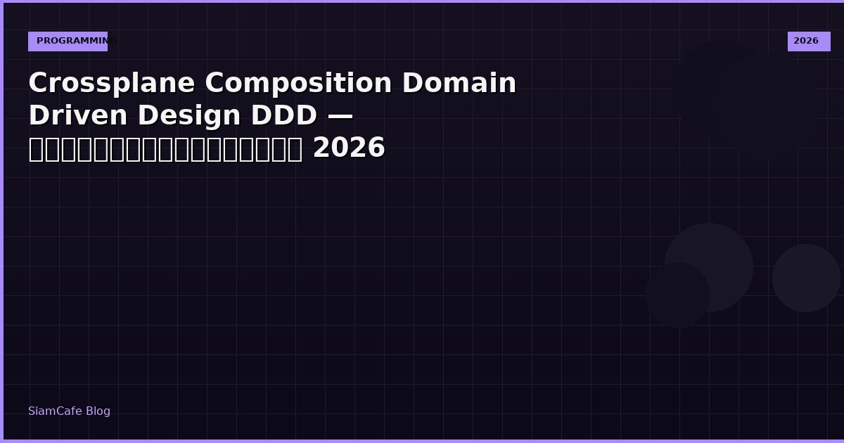 crossplane composition domain driven design ddd