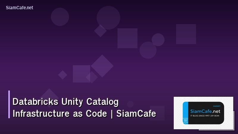 databricks unity catalog infrastructure as code