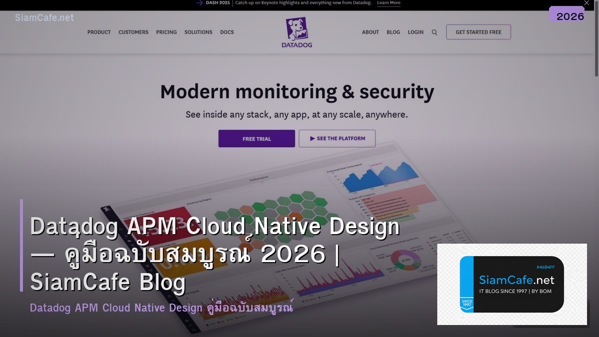 datadog apm cloud native design