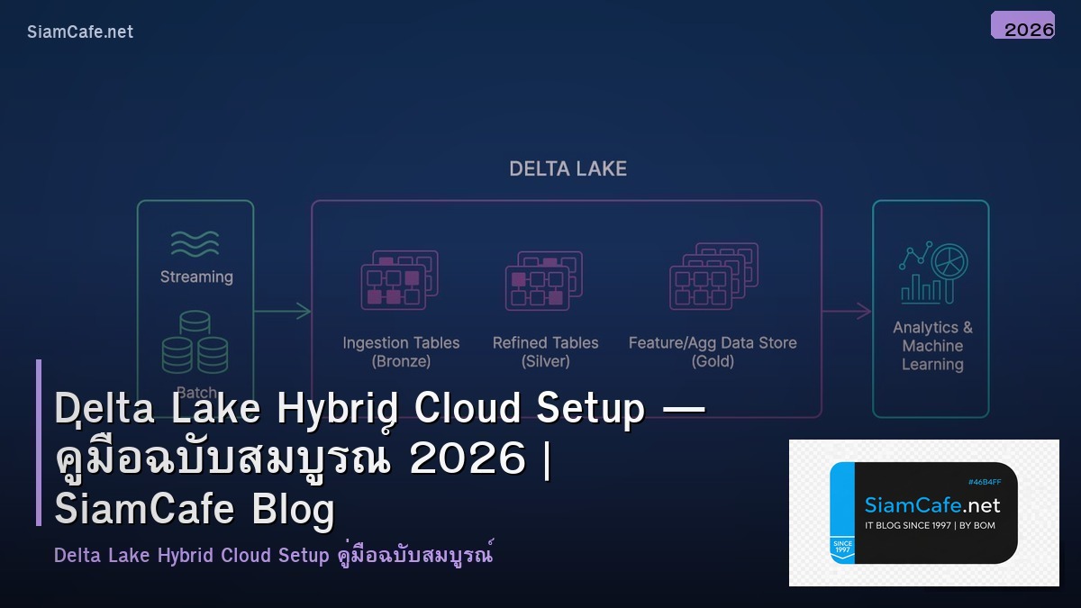 delta lake hybrid cloud setup