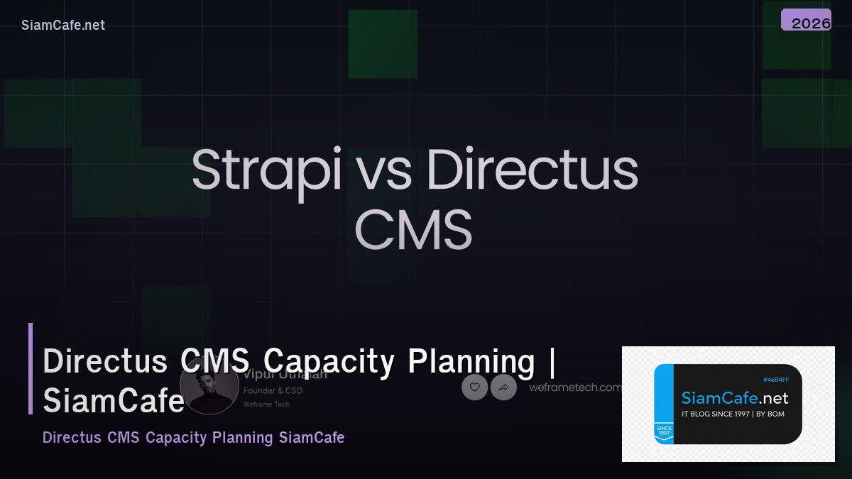 directus cms capacity planning