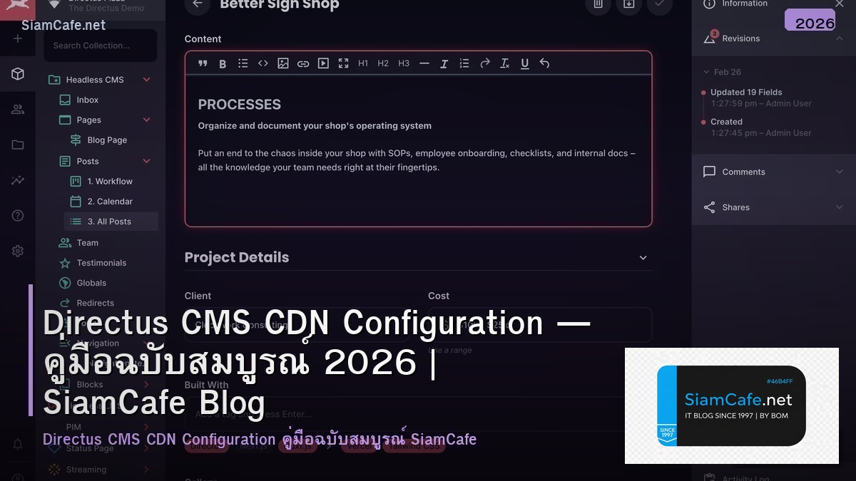 directus cms cdn configuration