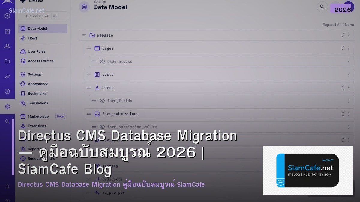 directus cms database migration