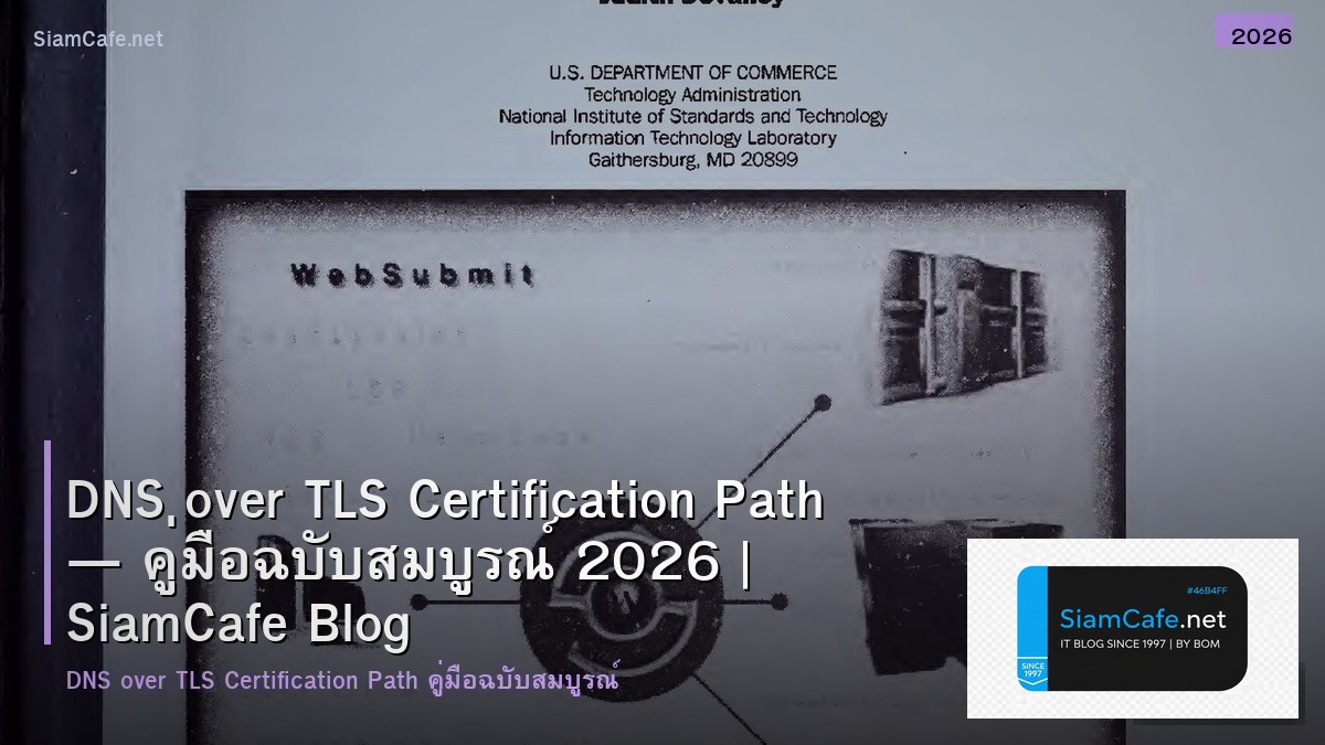 dns over tls certification path