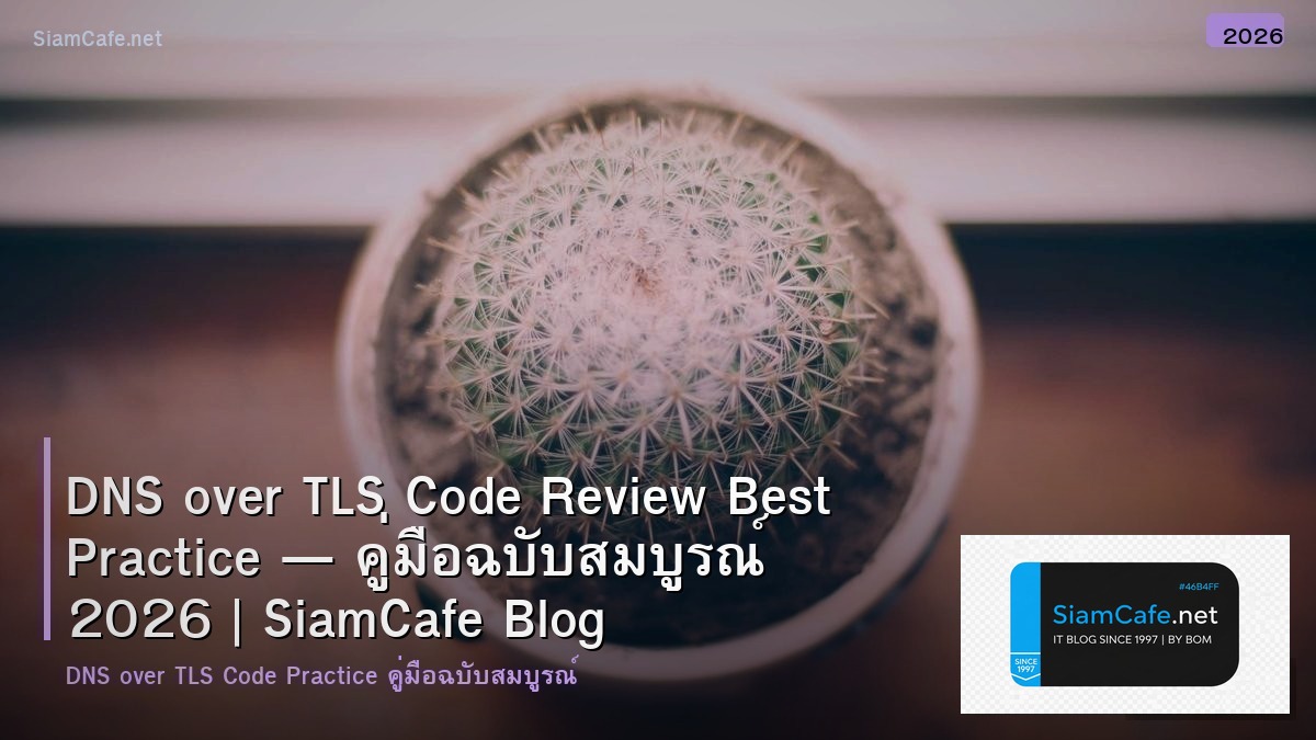 dns over tls code review best practice