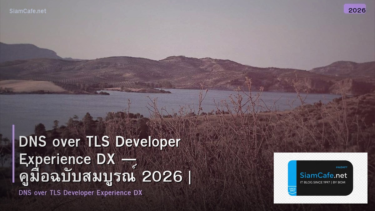 dns over tls developer experience dx