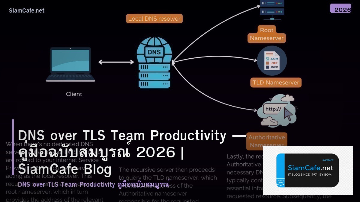 dns over tls team productivity