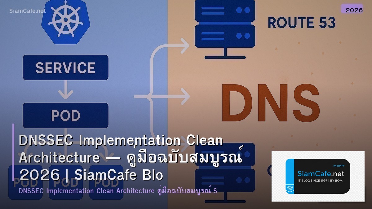 dnssec implementation clean architecture