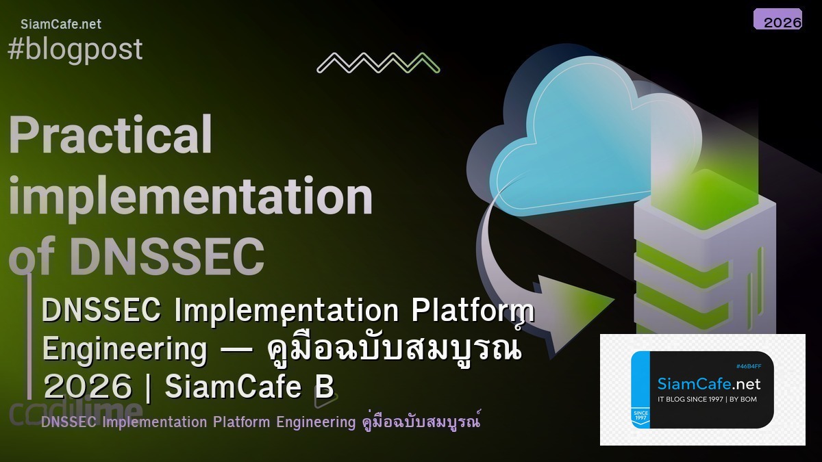 dnssec implementation platform engineering