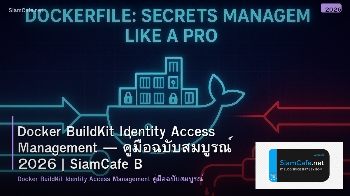 docker buildkit identity access management