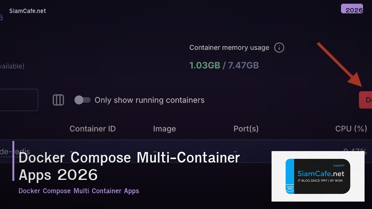 docker compose multi container 2026
