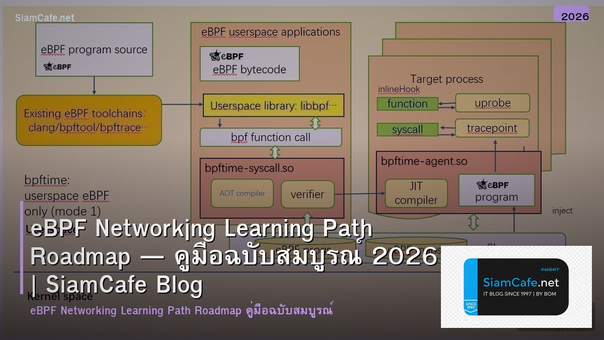 ebpf networking learning path roadmap