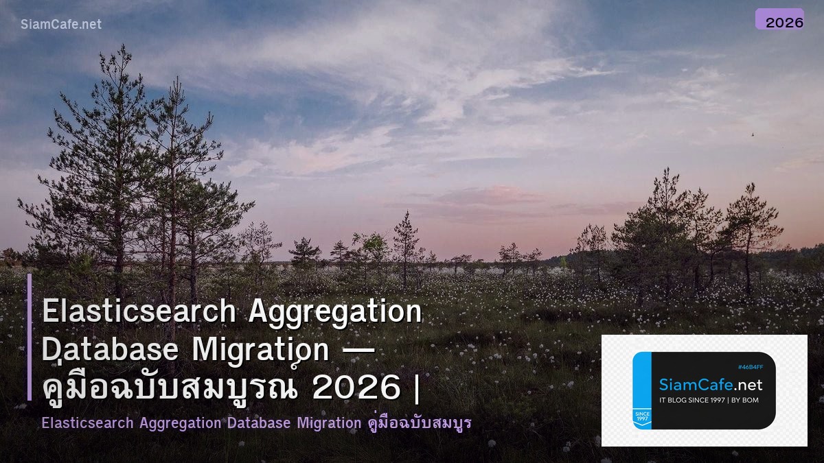 elasticsearch aggregation database migration