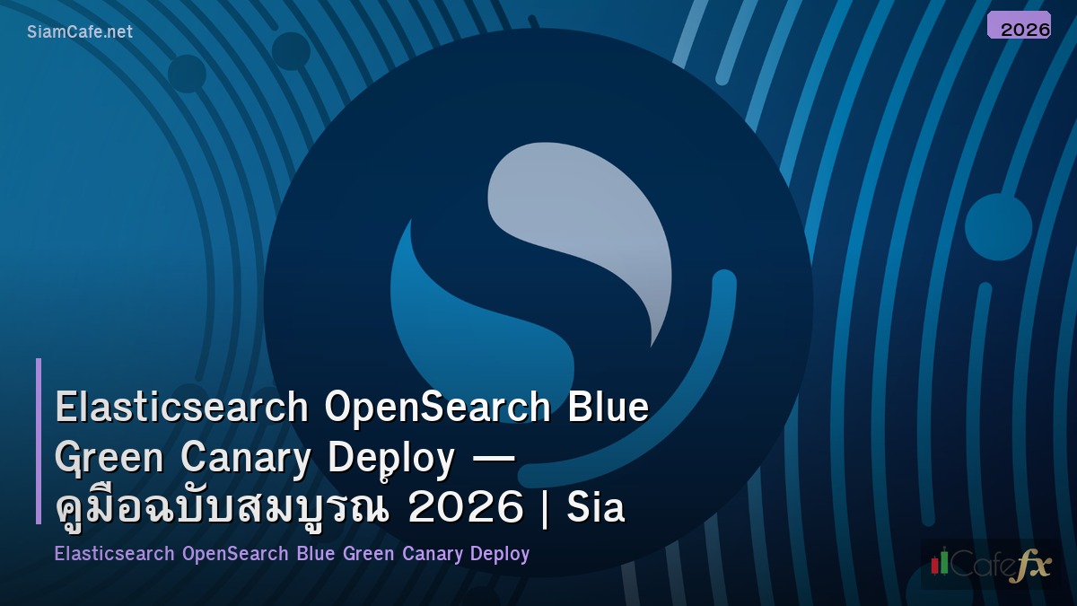elasticsearch opensearch blue green canary deploy