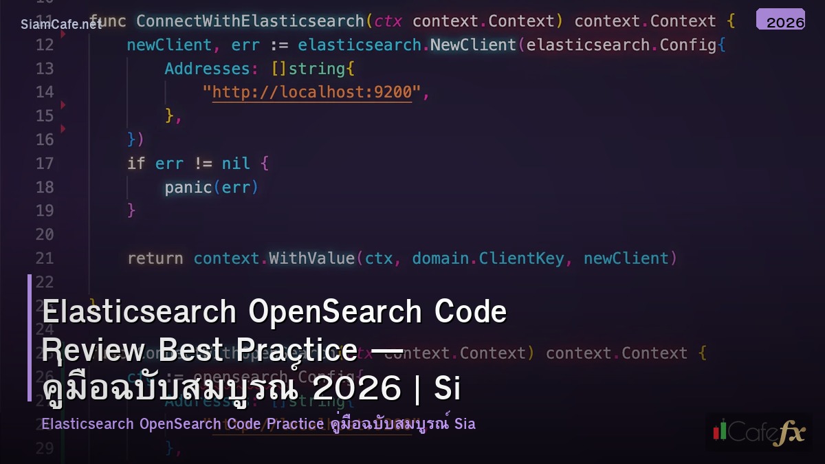 elasticsearch opensearch code review best practice