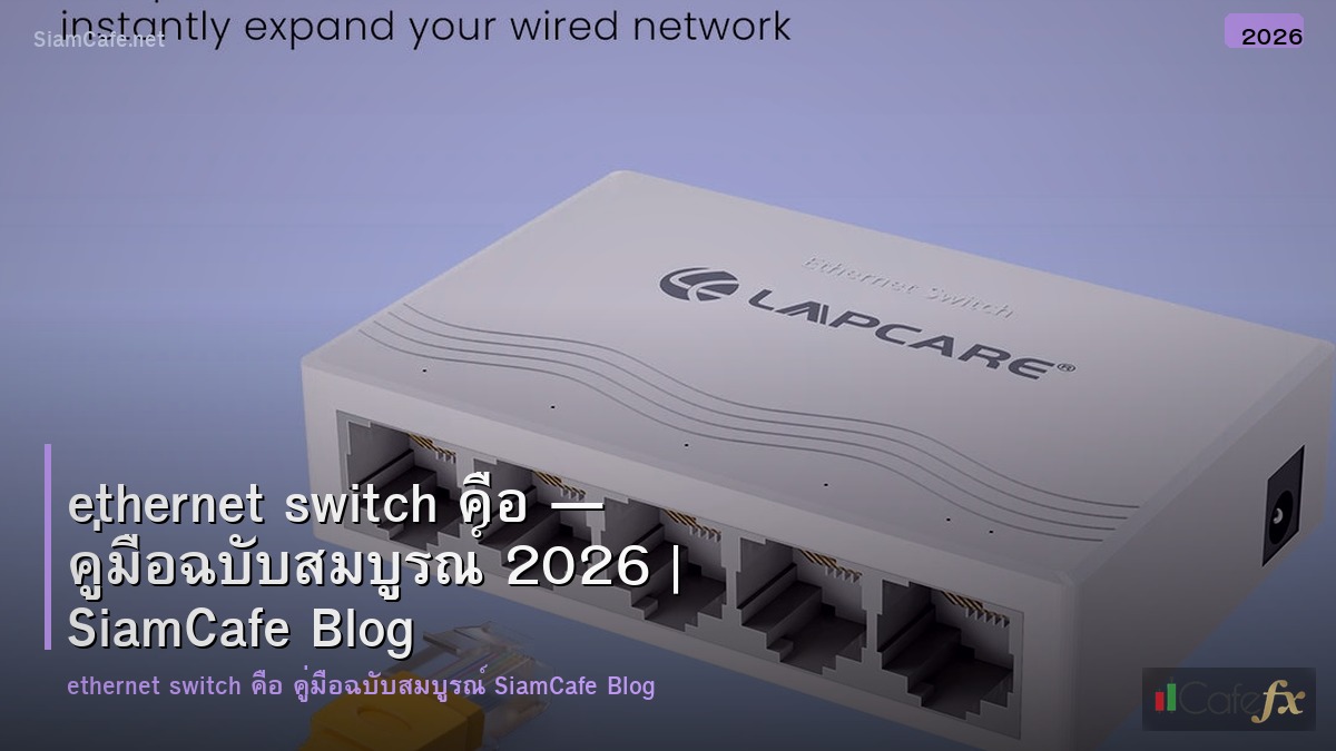 ethernet switch คอ
