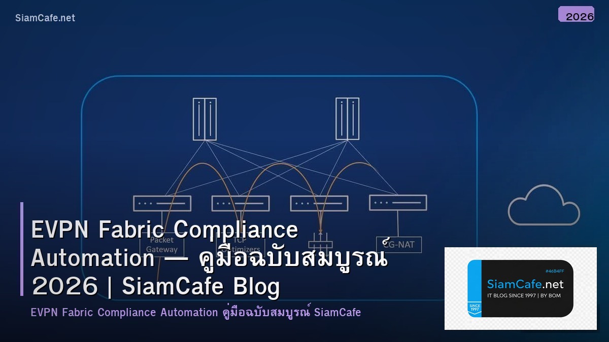 evpn fabric compliance automation