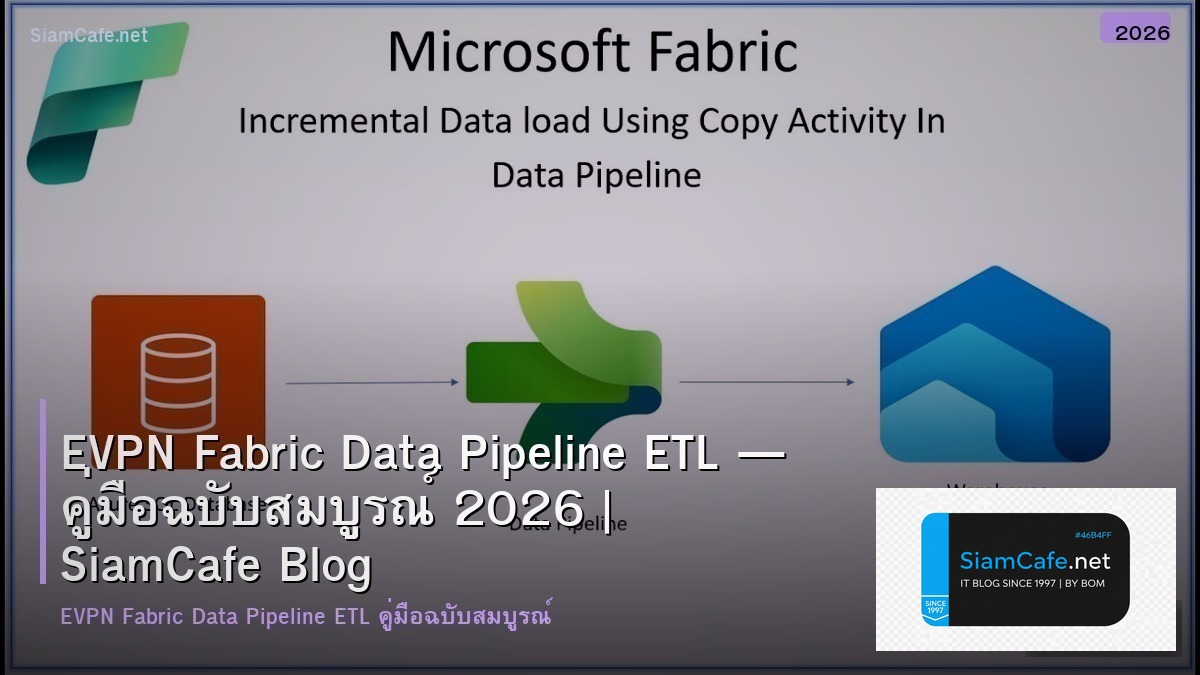 evpn fabric data pipeline etl