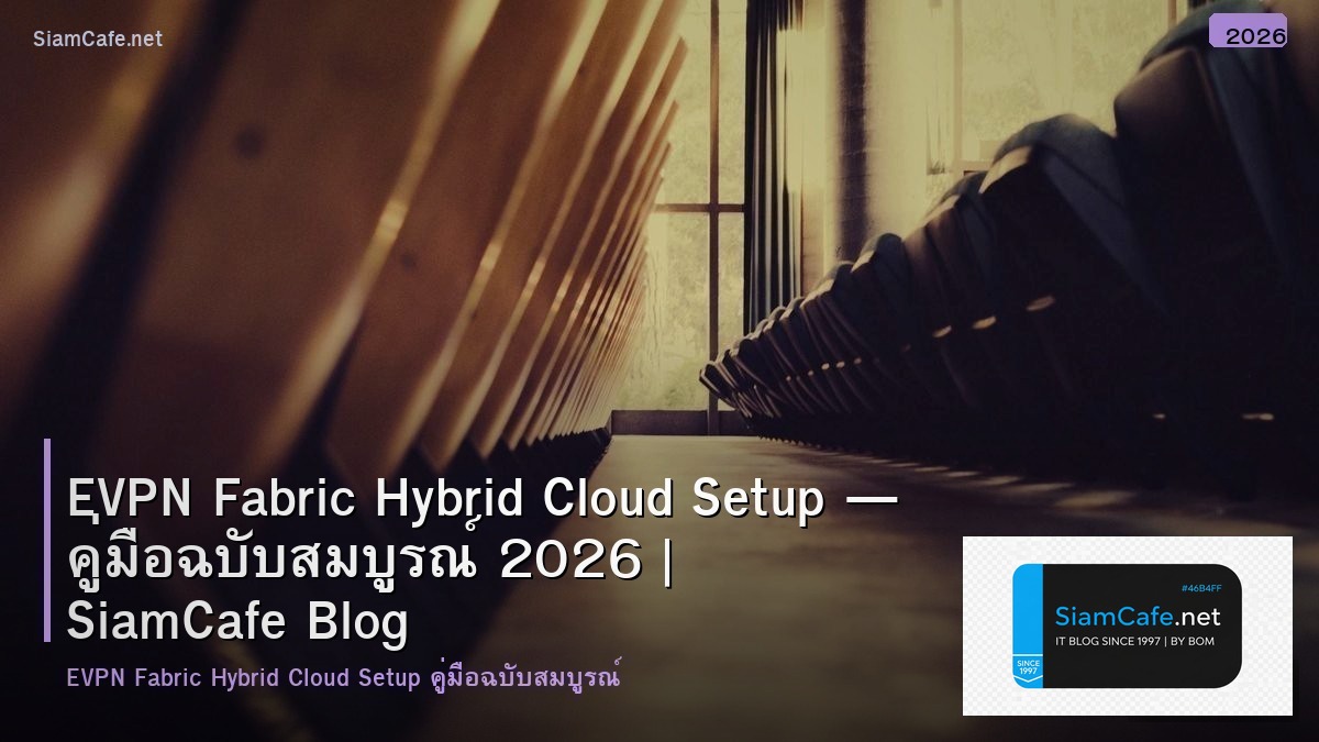evpn fabric hybrid cloud setup