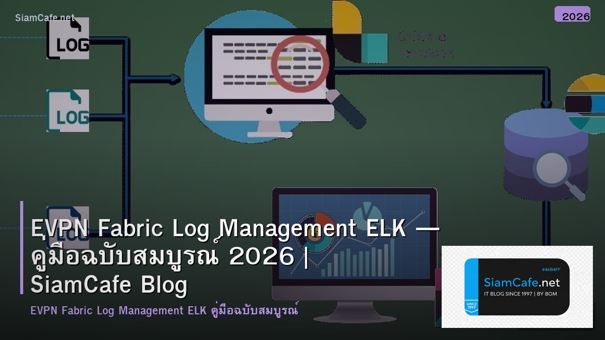 evpn fabric log management elk