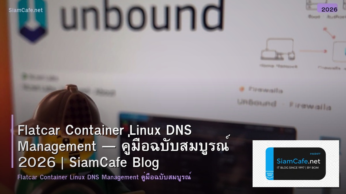 flatcar container linux dns management