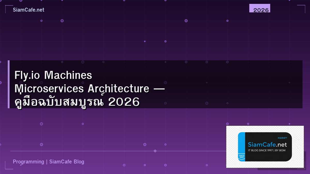 flyio machines microservices architecture