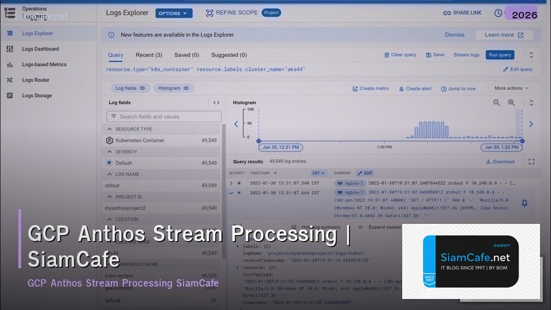 gcp anthos stream processing