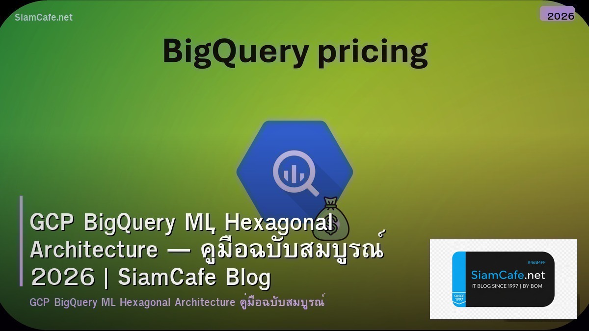 gcp bigquery ml hexagonal architecture