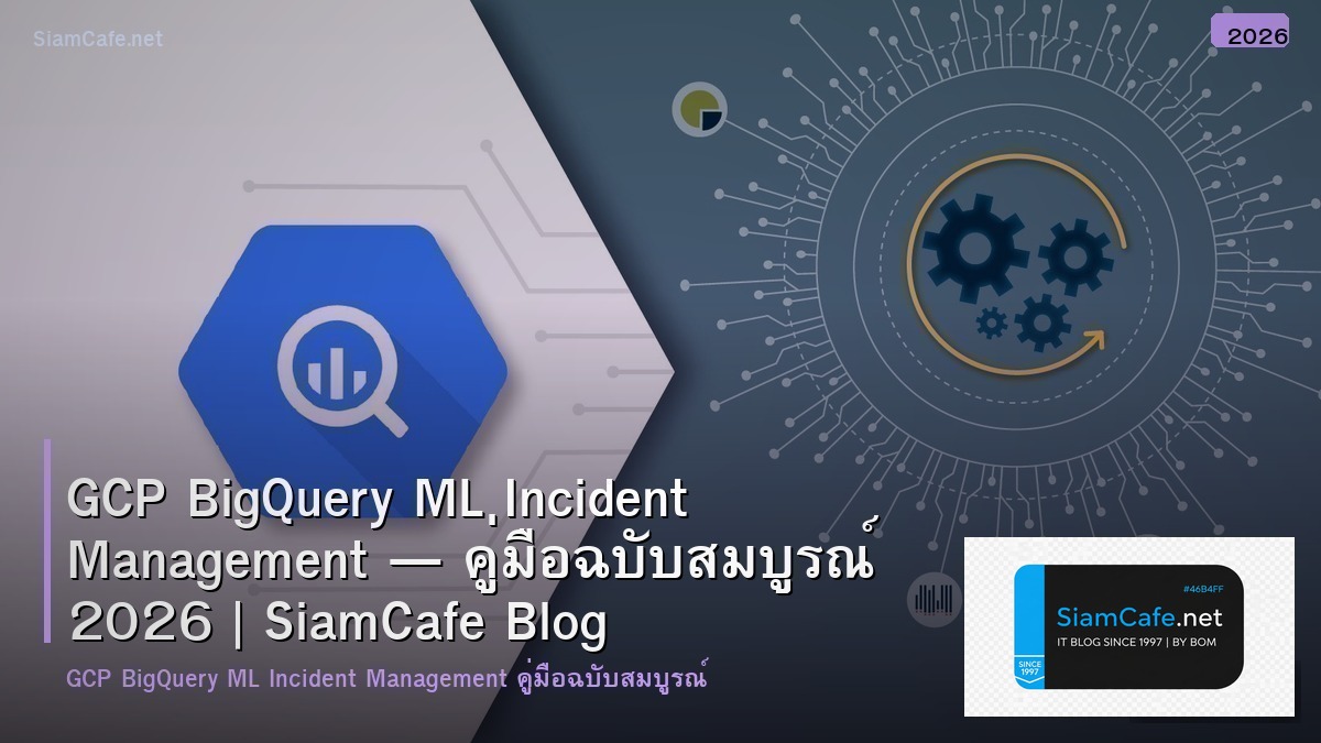 gcp bigquery ml incident management