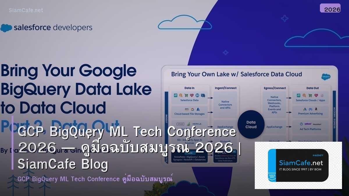 gcp bigquery ml tech conference 2026