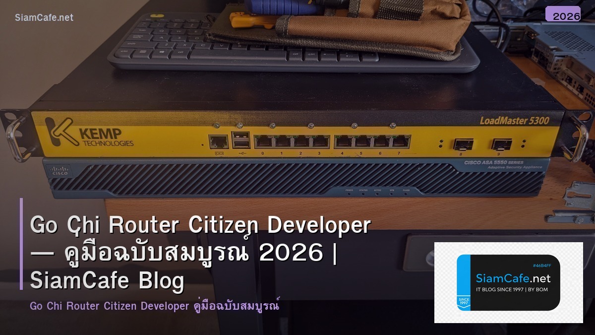 go chi router citizen developer