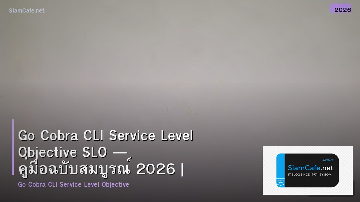 go cobra cli service level objective slo
