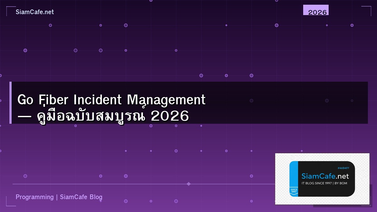 go fiber incident management