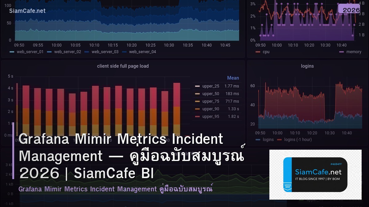 grafana mimir metrics incident management