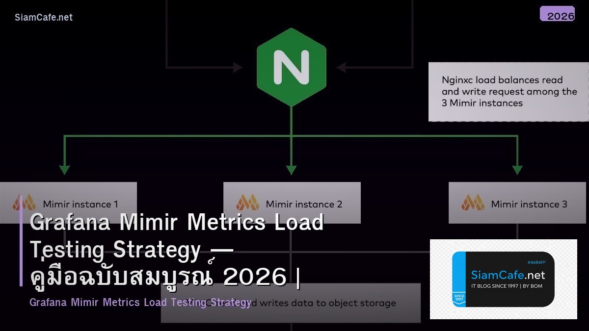 grafana mimir metrics load testing strategy