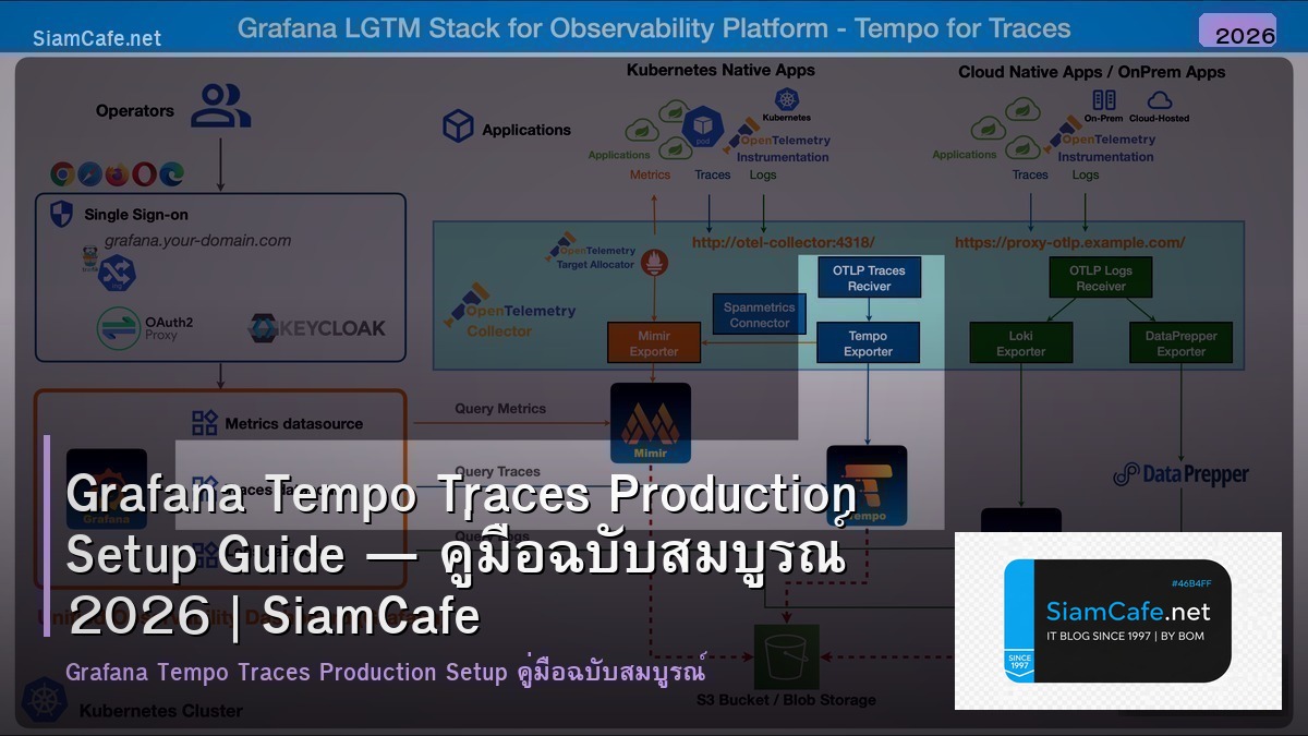 grafana tempo traces production setup guide