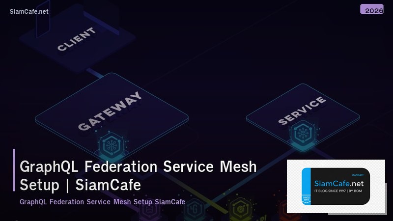 graphql federation service mesh setup