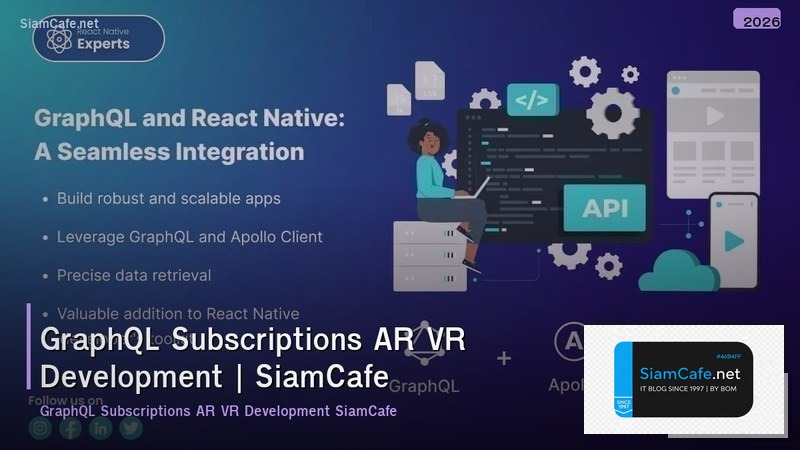 graphql subscriptions ar vr development