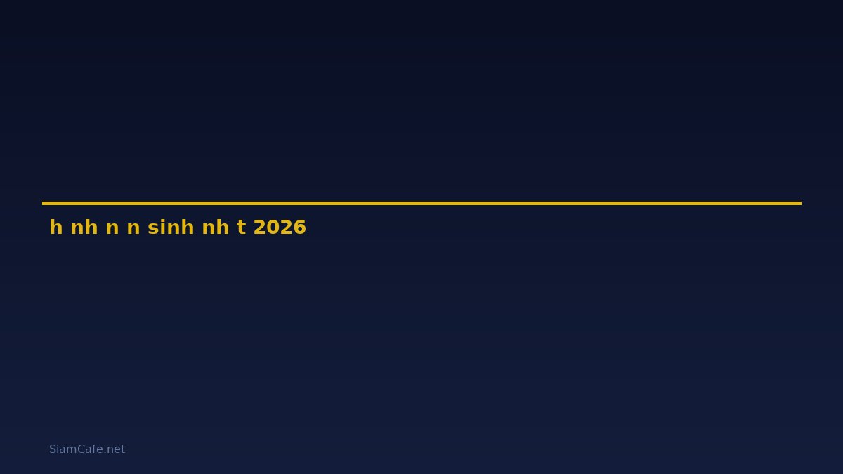 hình nến sinh nhật — คู่มือฉบับสมบูรณ์ 2026