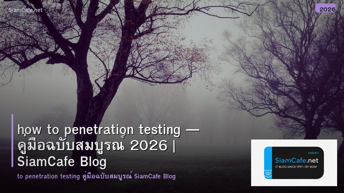 how to penetration testing