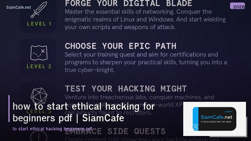 how to start ethical hacking for beginners pdf