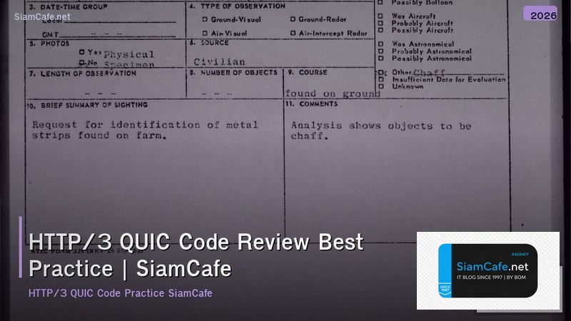 http3 quic code review best practice